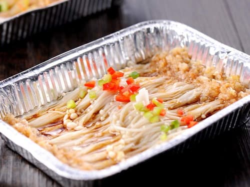 宕昌锡纸烤金针菇